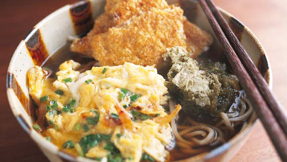 ねぎたまきつねそば