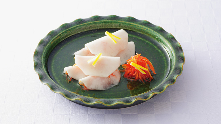 紅白の包みなます