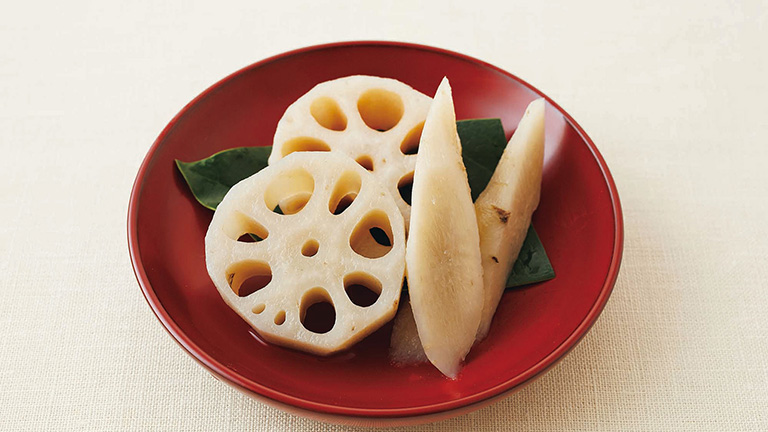 れんこんとごぼうの煮しめ