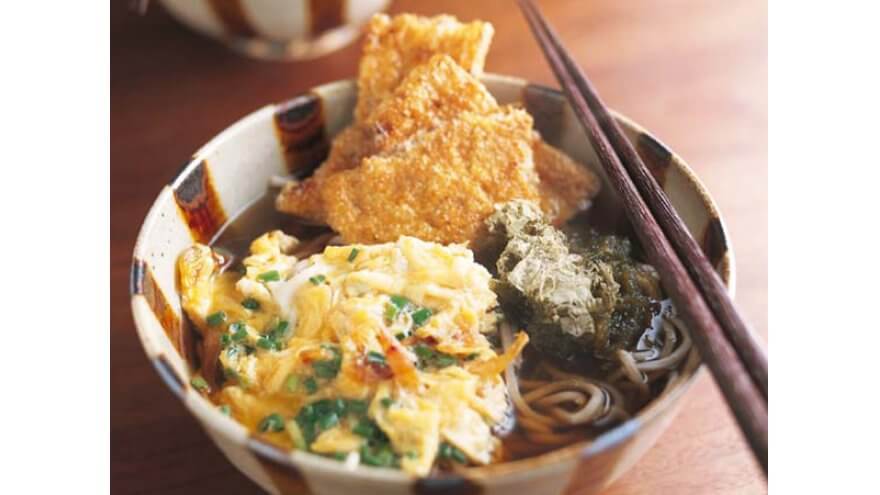 ねぎたまきつねそば