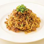 ピリ辛ひき肉焼きそば