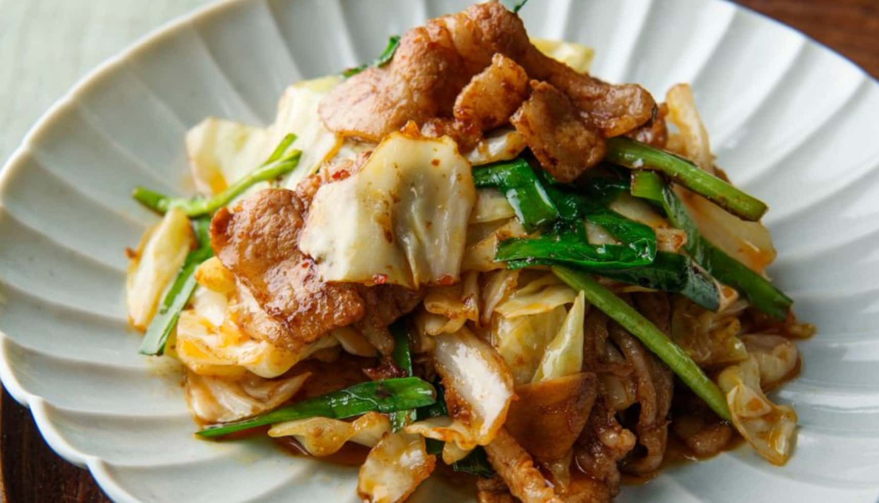 春キャベツのホイコーロー