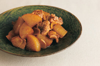 大根と鶏肉の煮物