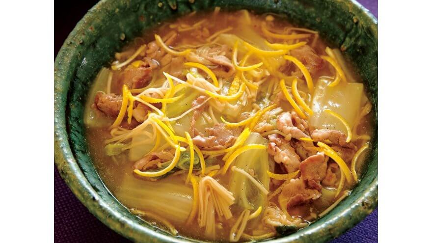 白菜と豚肉のとろみ煮