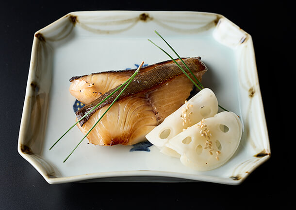 銀だらのみそ幽庵焼き