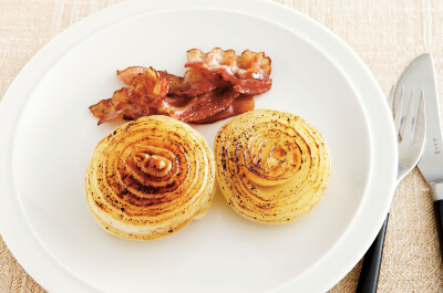 厚切りでこんがり♪「たまねぎステーキ」レシピ【工程写真付】