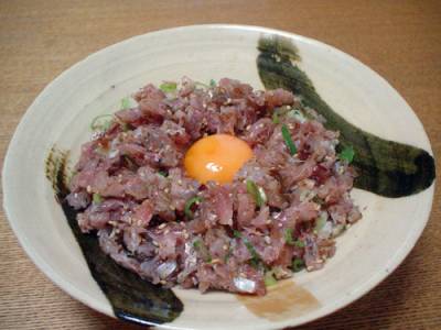 粉かつおまぶしアジのたたき丼 レシピ みんなのきょうの料理 おいしいレシピや献立を探そう