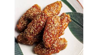 手羽の甘辛揚げ