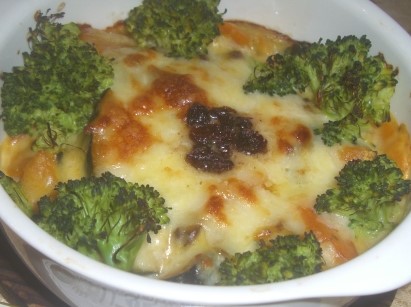 レーズンアンドバターのカボチャグラタン