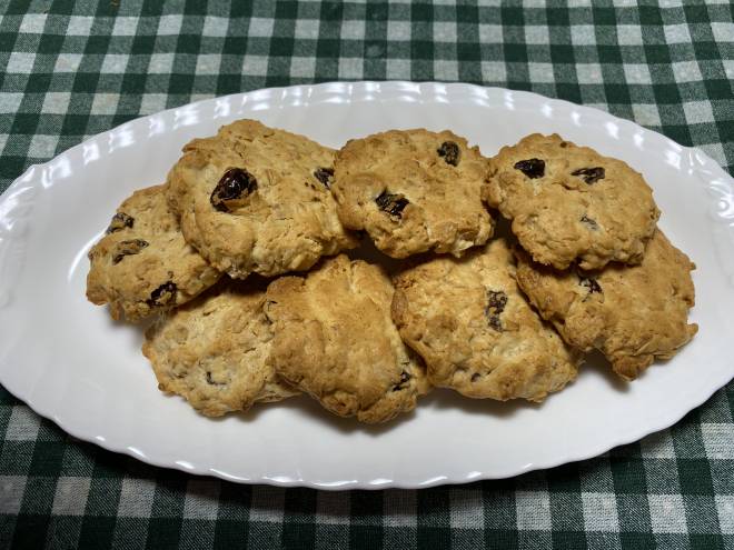 オートミールクッキー