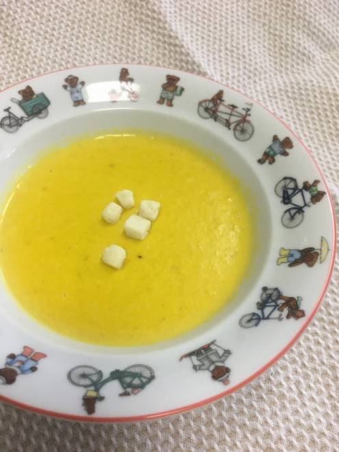 レーズン入り南瓜ポタージュ