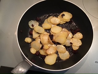 ポテトチップ風レーズン&バター味