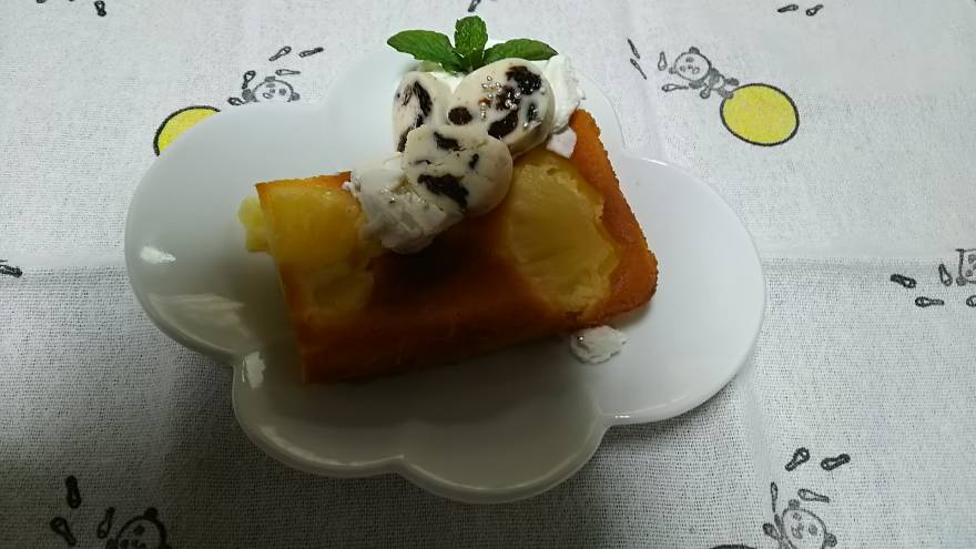 小岩井2020 お家にあるもの簡単ケーキ