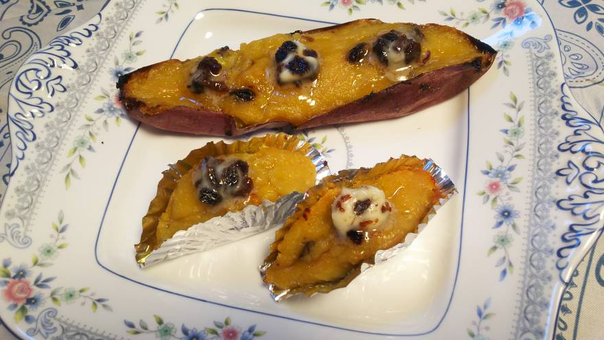 レーズンスイートポテト