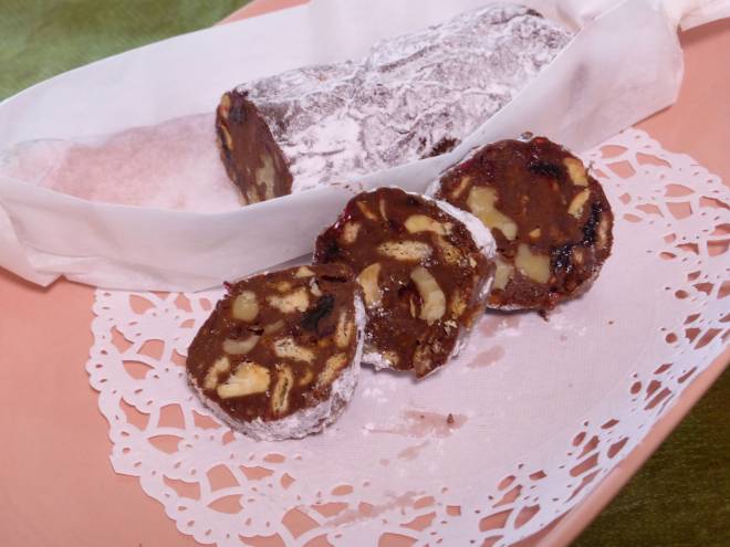 チョコレートサラミ