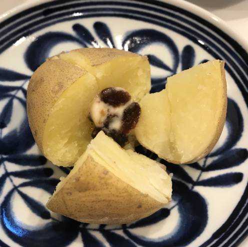 じゃがレーズンアンドバター