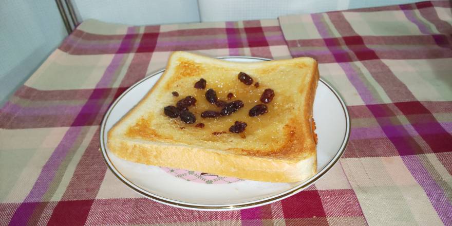 メープルレーズンバタートースト