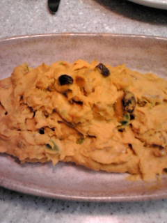 ゴロゴロくるみとかぼちゃのサラダ