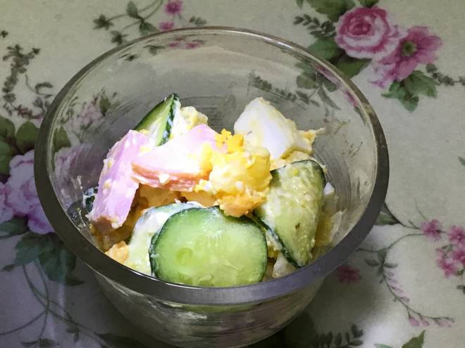 我が家のポテサラ