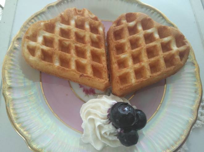 秘密のワッフル♪
