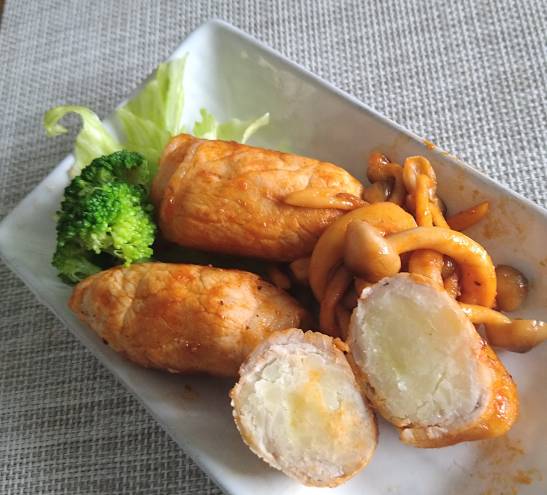 ポテトの肉巻き
