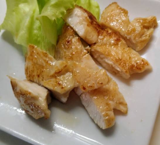 鶏むね肉の照り焼き