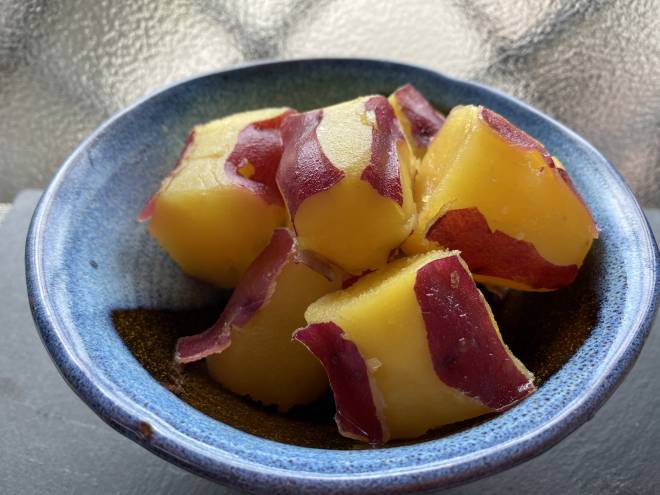 さつまいものオレンジ煮