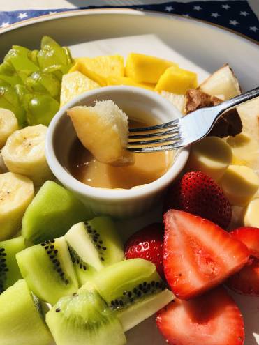 優しくミルキー！簡単！みりんフォンデュ