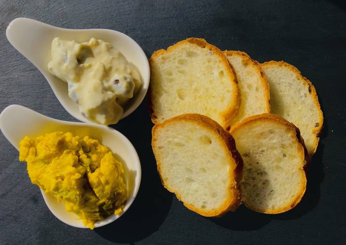 みりんチーズディップ２種盛り合わせ