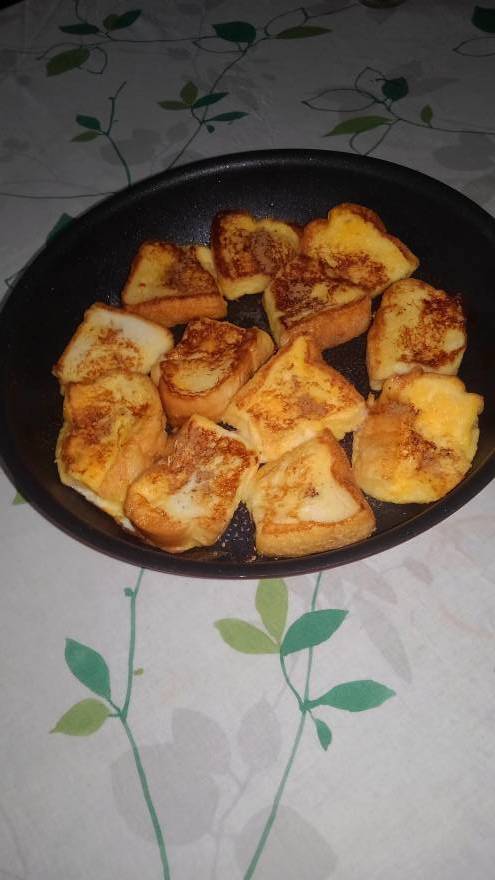 甘さを抑えたフレンチトースト