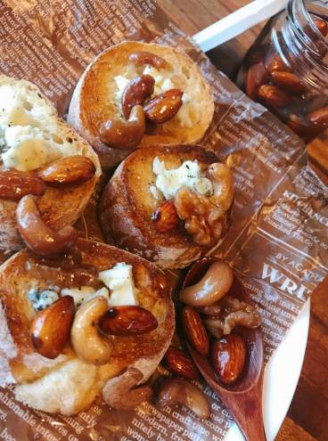 ローストナッツのみりん漬け