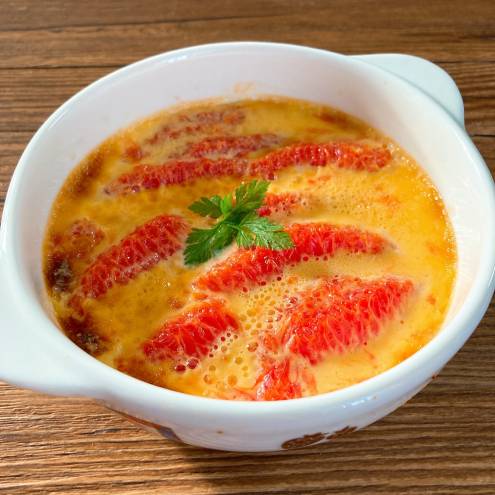 グレープフルーツ のみりんグラタン