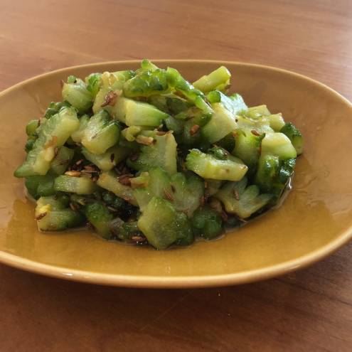 ゴーヤーのアチャール