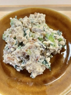 みりんシロップの優しい甘さの白和え