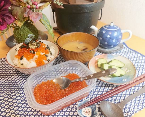 自家製イクラ