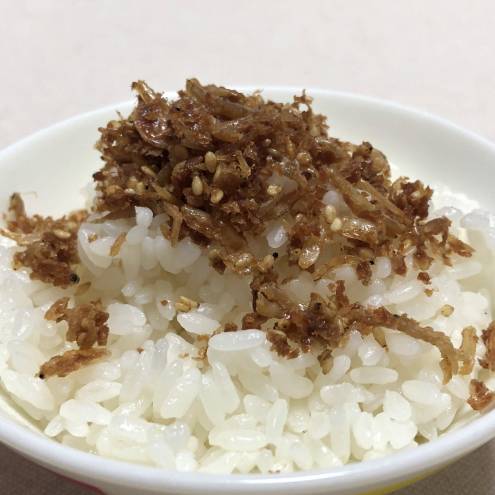 まぜまぜ、もみもみ、ふりかけ