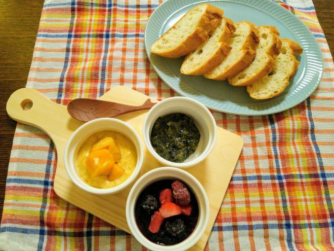 フランスパンによく合う3種のディップソース