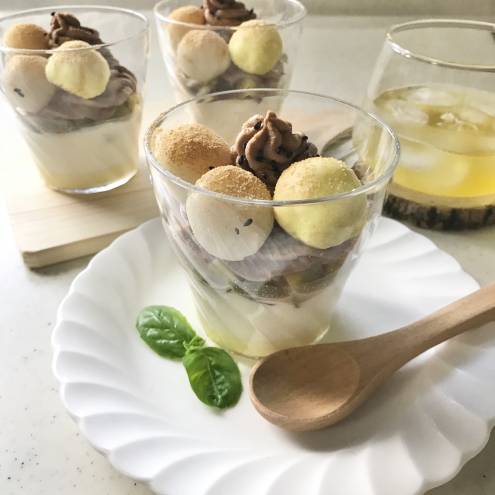 お月見パンナコッタ