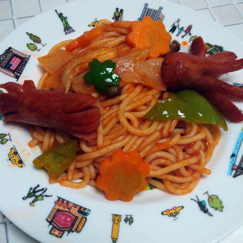 親子DEコクうまナポリタン