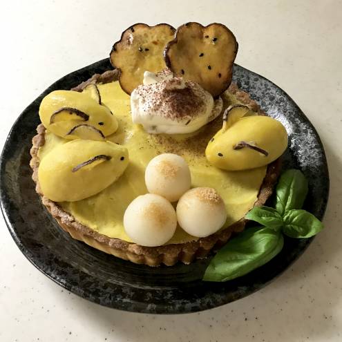 みりんdeお月見スイートポテトタルト