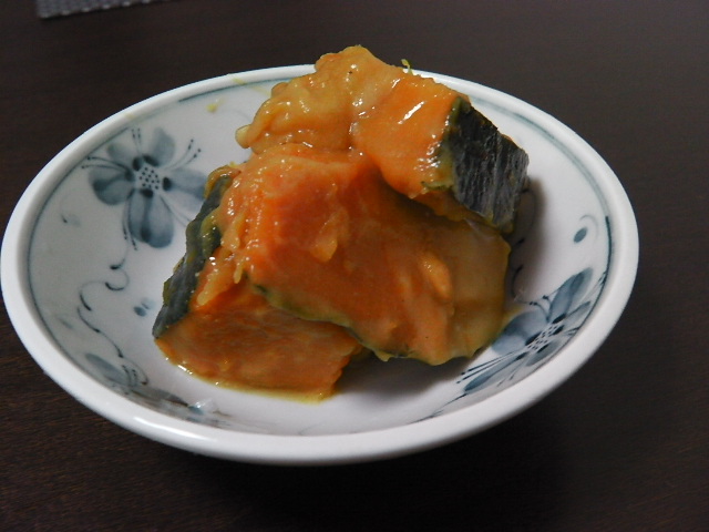とろとろ煮かぼちゃ。
