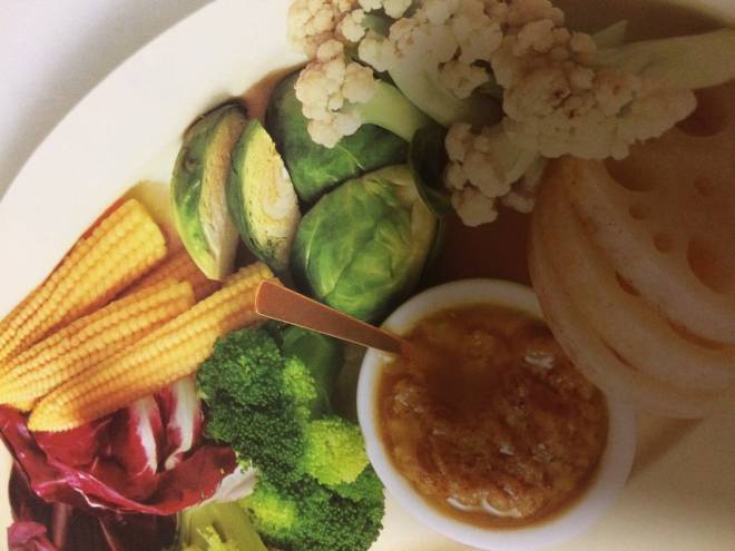 おからパウダーバーニャカウダ