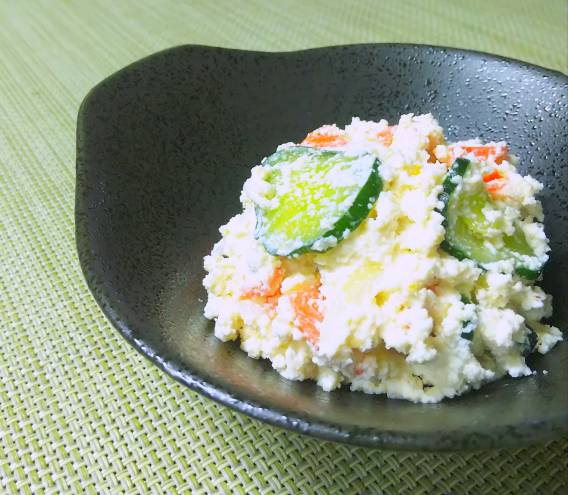 糖質80％カット！！ おからのポテトサラダ風