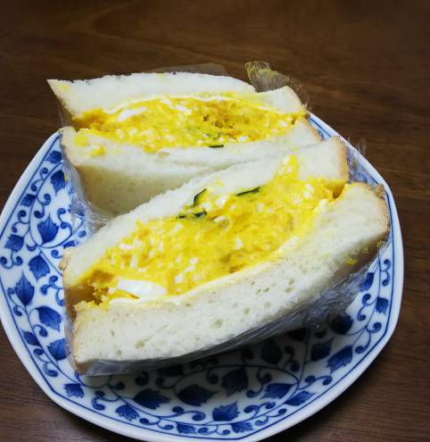 具だくさんカボチャサンド