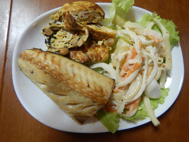 ヒジキ大豆入卵焼き　さとの雪おからパウダー入り