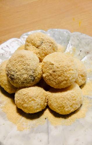 おからパウダーのおはぎ