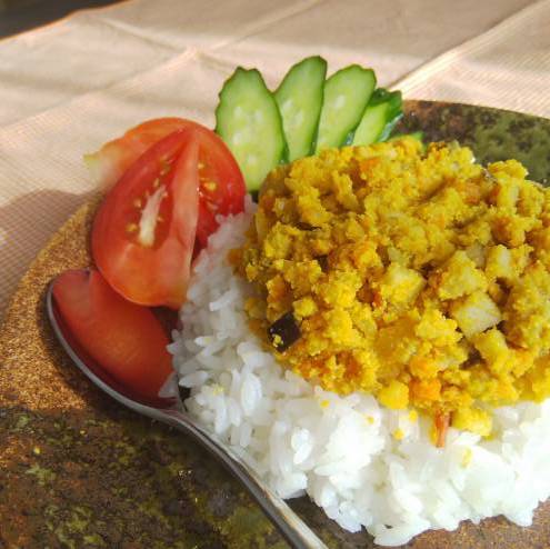 体調が優れないときに！辛くないおからキーマカレー