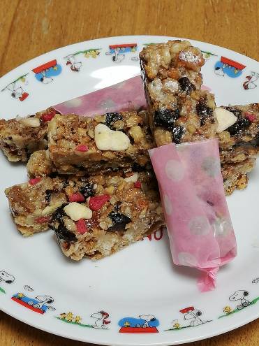 簡単で栄養満点！身体喜ぶ パワーバー