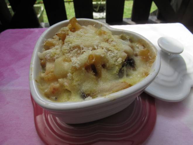 おからマカロニグラタン