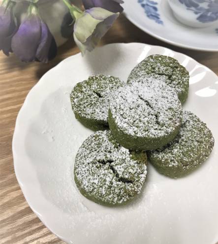 おからのさくほろ抹茶クッキー